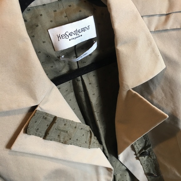 Yves Saint Laurent Jackets & Blazers - Yves Saint Laurent Unique Structured Blazer